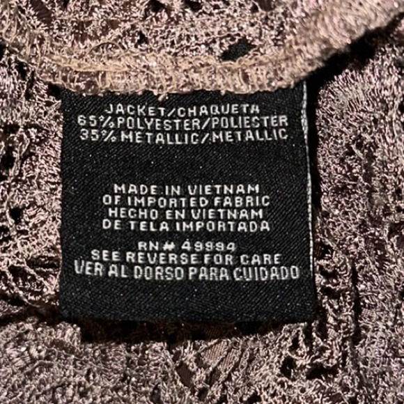 R&M Richards Two Piece Dress Set Size 18 Women Cocktail Formal Mother of Bride - Picture 12 of 15